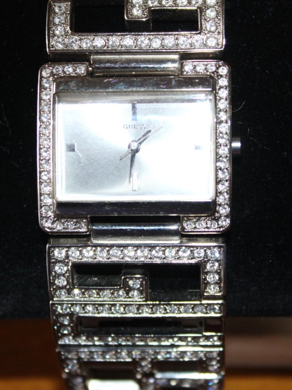 Vintage GUESS bling watch NICE - Picture 1 of 11